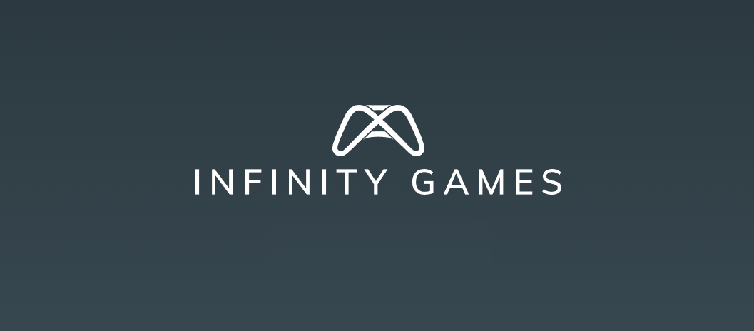 Logo of Infinity Games.